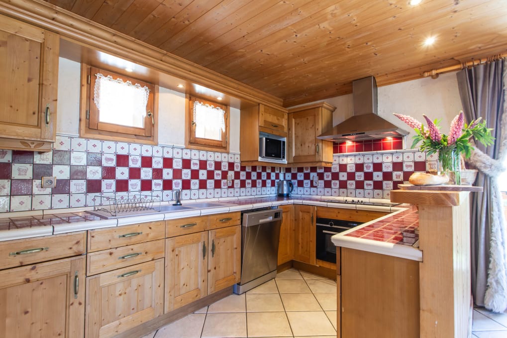 Kitchen in Chalet Bouc Blanc