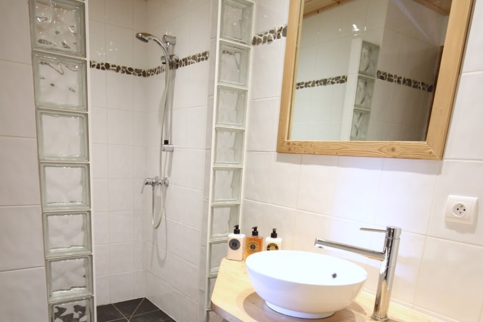 Bathroom in Chalet Le Prêle