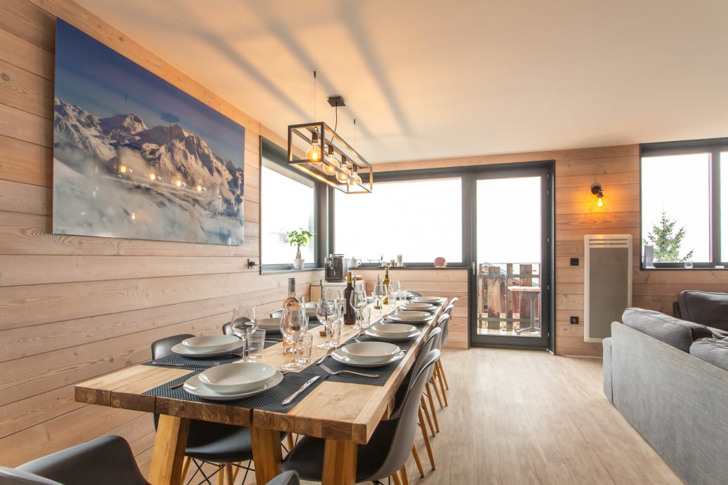 Dining area in Chalet Myrtille