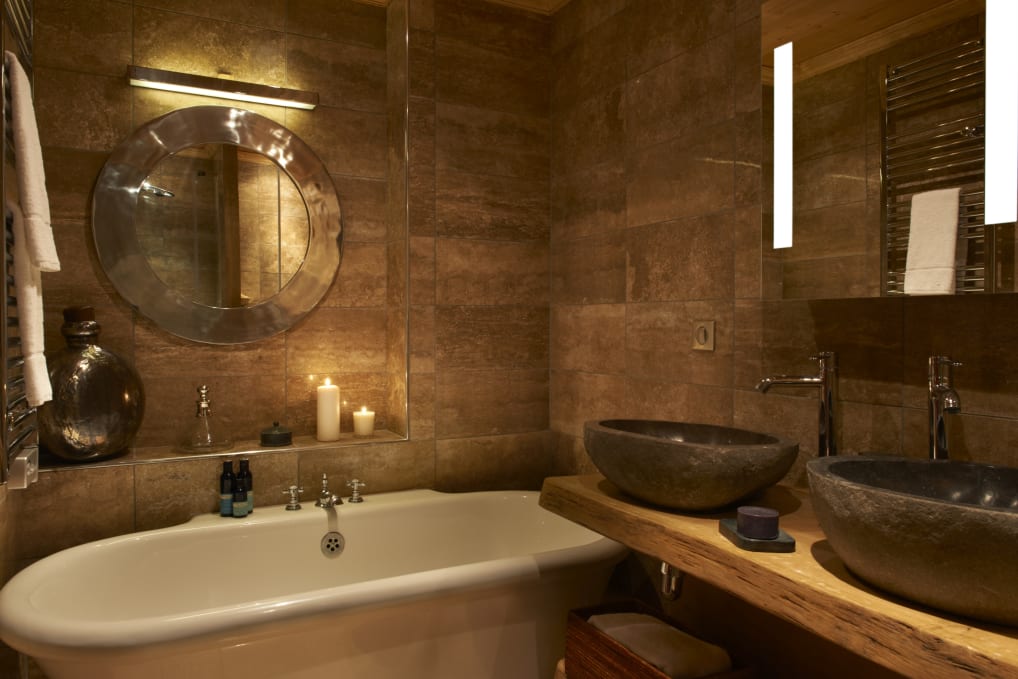 Luxury ensuite bathroom - Chalet La Petite Pia