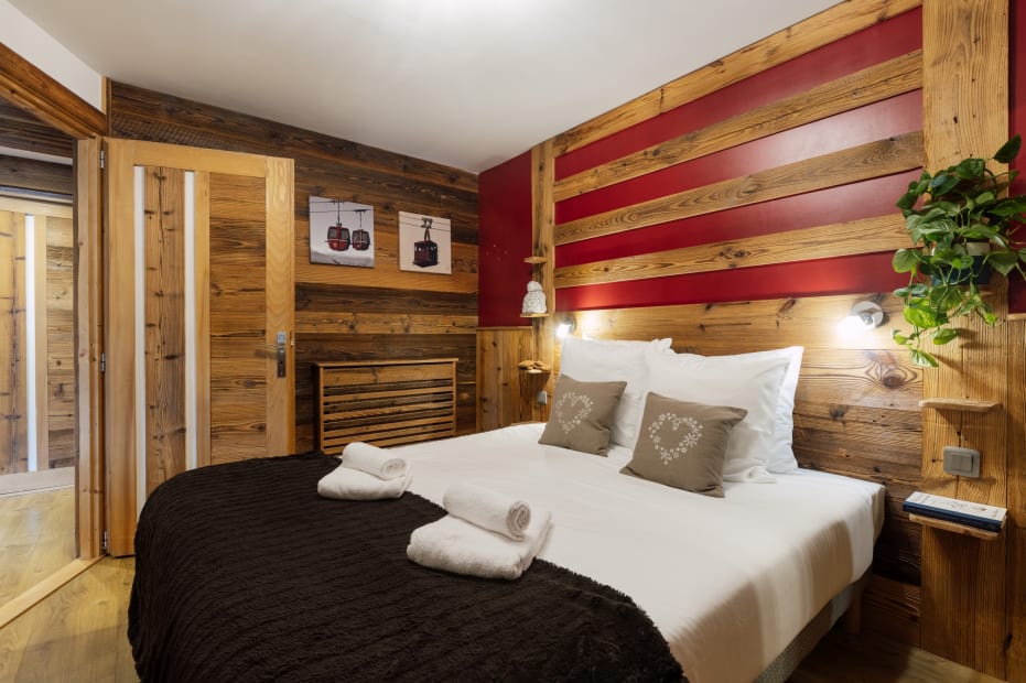 Chalet La Rocade double room