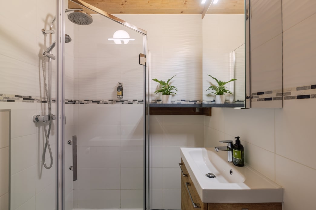 Bathroom in Les Suites de l'Alpe