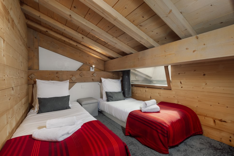 Twin Bedroom in Les Suites de l'Alpe