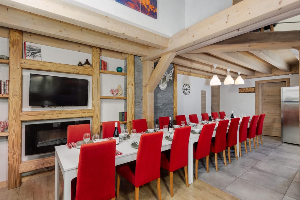 Dining Area in Les Suites de l'Alpe