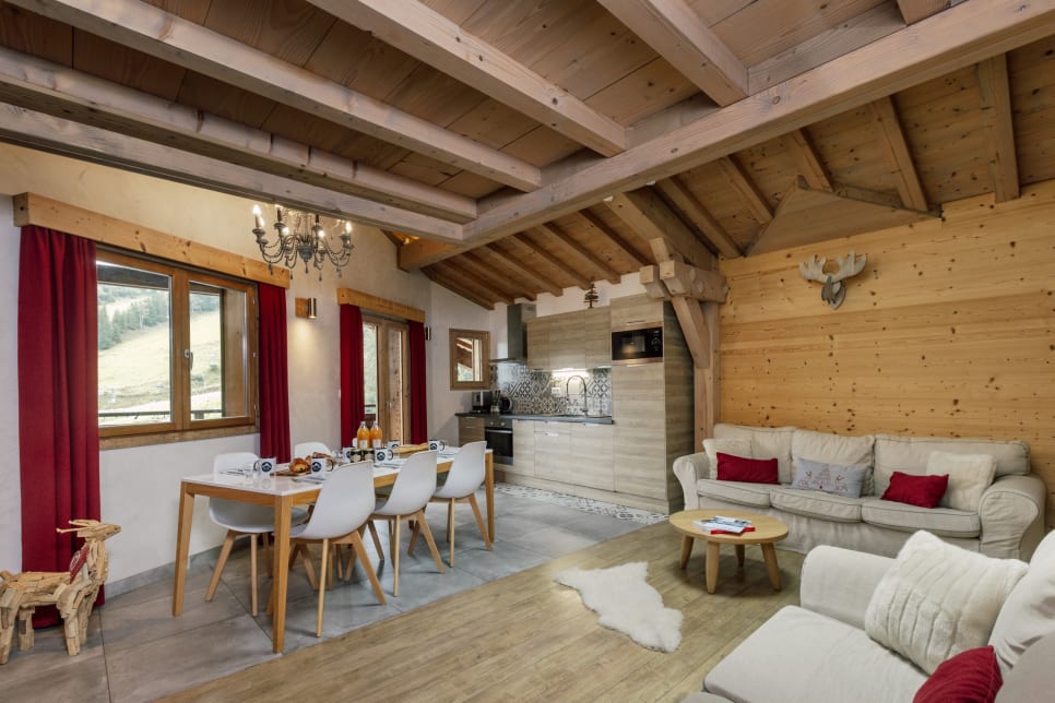 Living Area in Les Suites de l'Alpe