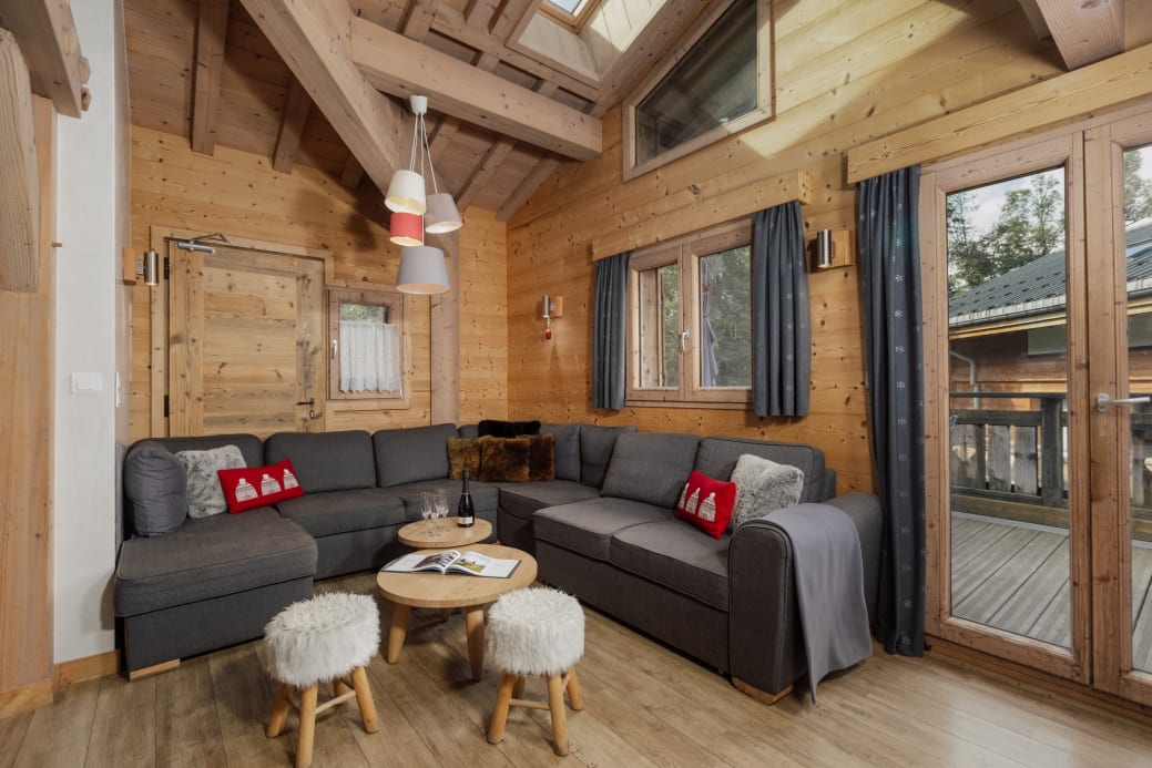 Living Area in Les Suites de l'Alpe