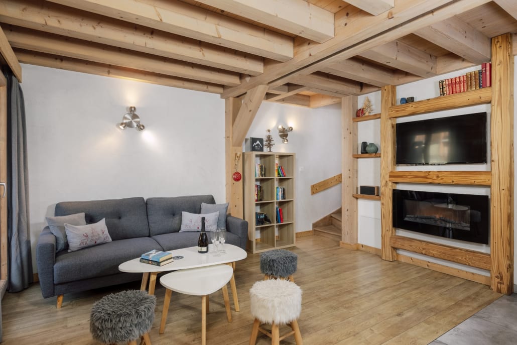 Living Area in Les Suites de l'Alpe