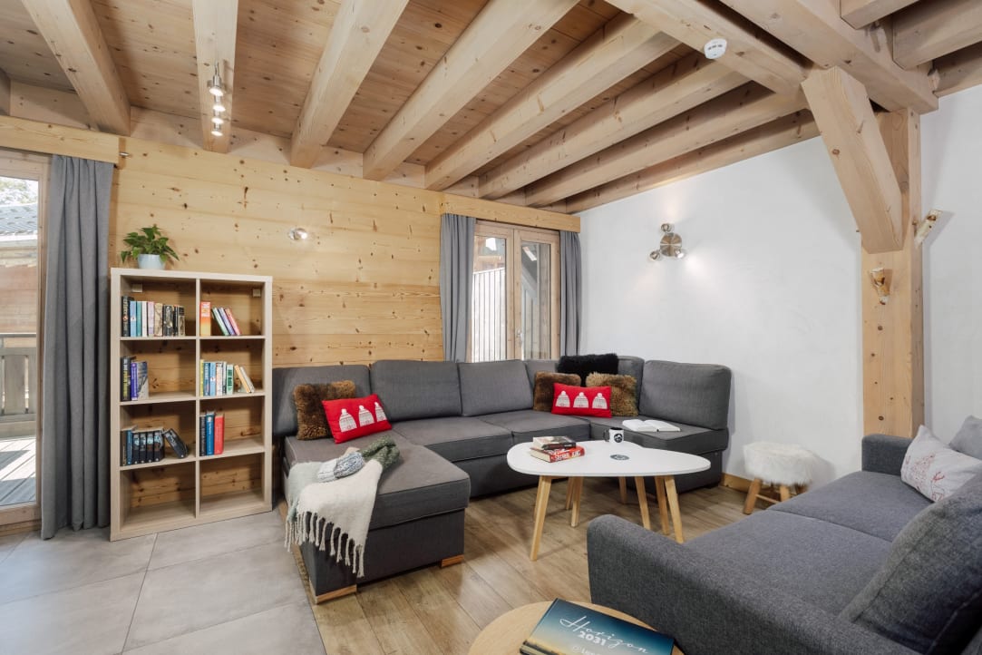 Living Area in Les Suites de l'Alpe