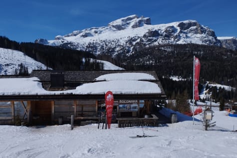 An excellent mountain restaurant next to the hotel