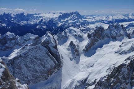 View from the platform at top of Marmolada