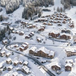 View of Les Arcs Ski Resort