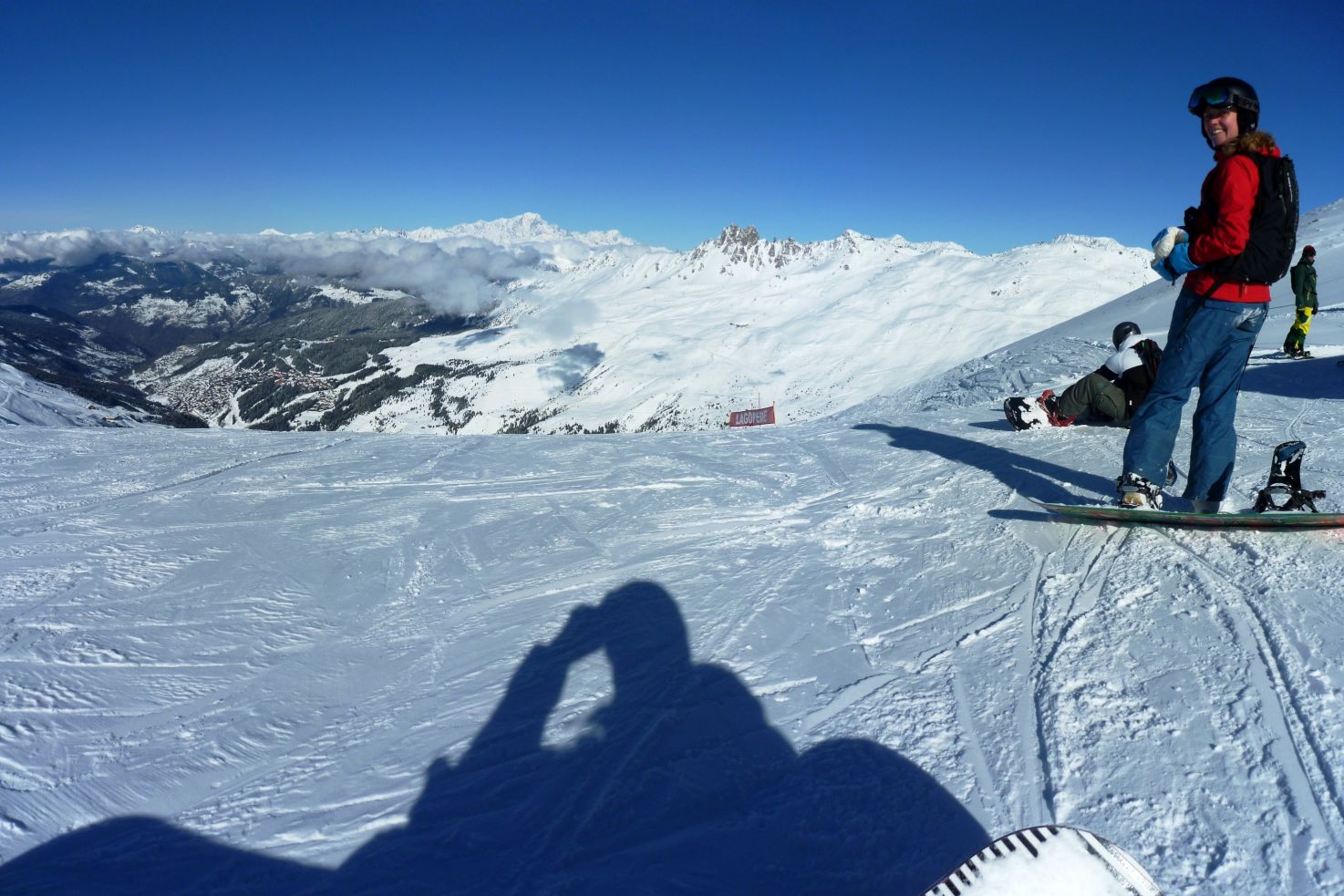 Skier on a Skiing Holidays Over 40s in Meribel