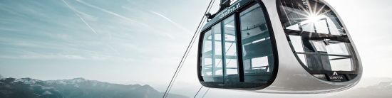 Porsche designed Gondola on Schmittenhohe
